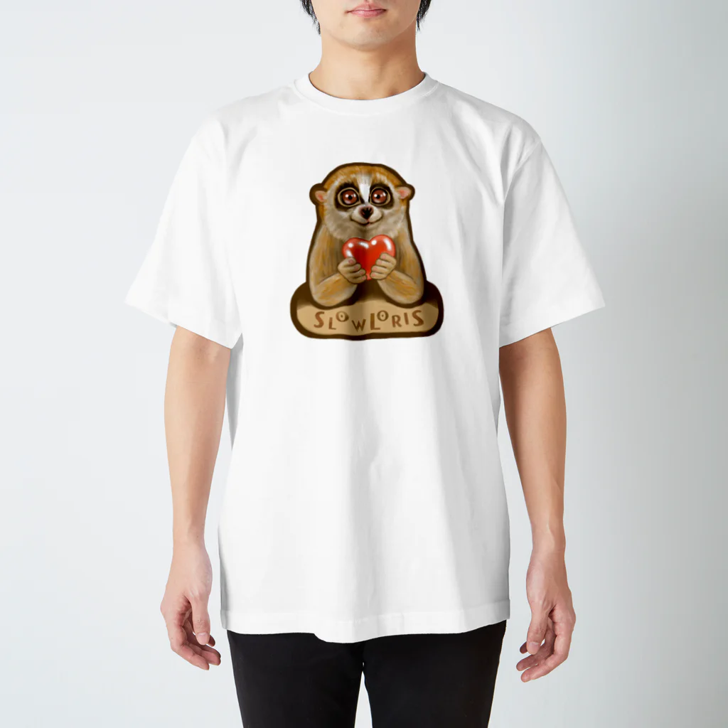 huroshikiのスローロリス SLOW LORIS Regular Fit T-Shirt