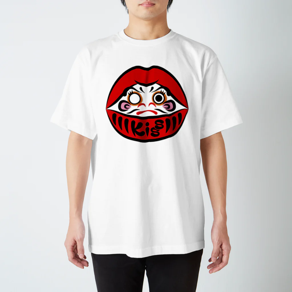 KuchibiruBoyのLoveDaruma Regular Fit T-Shirt