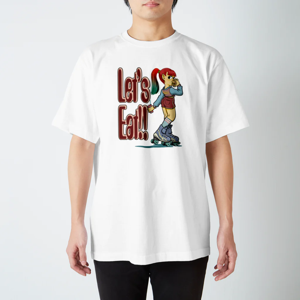 nidan-illustrationの“let's eat!!" Regular Fit T-Shirt