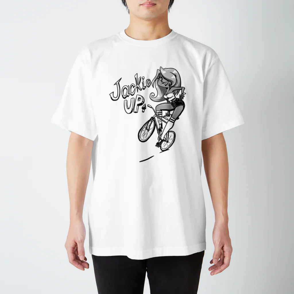 nidan-illustrationの“Jackie up” 1 スタンダードTシャツ