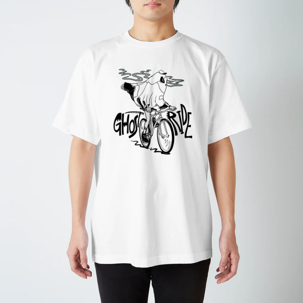 nidan-illustrationの"GHOST RIDE" スタンダードTシャツ