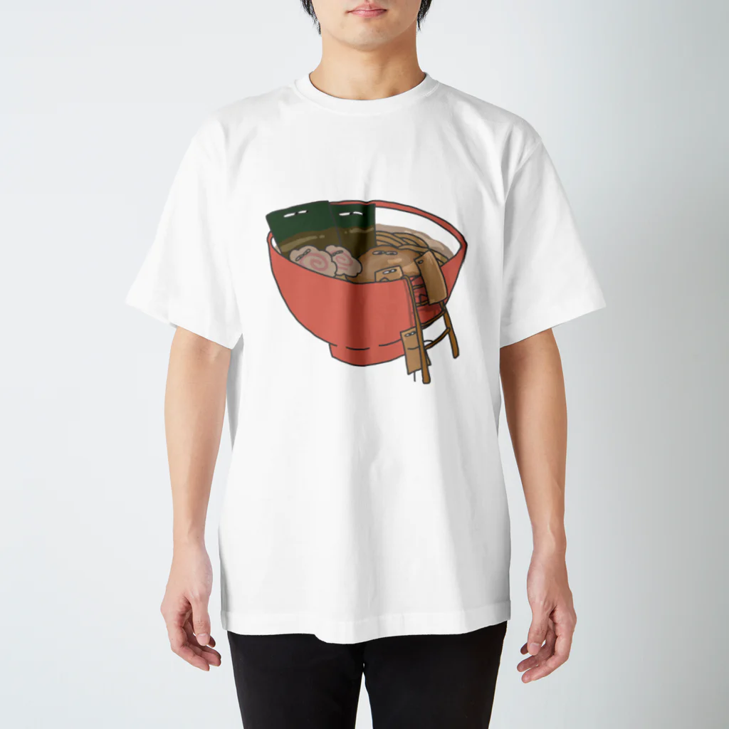 ちゅわんわんのメンマたち~ラーメン脱出ver.~ Regular Fit T-Shirt