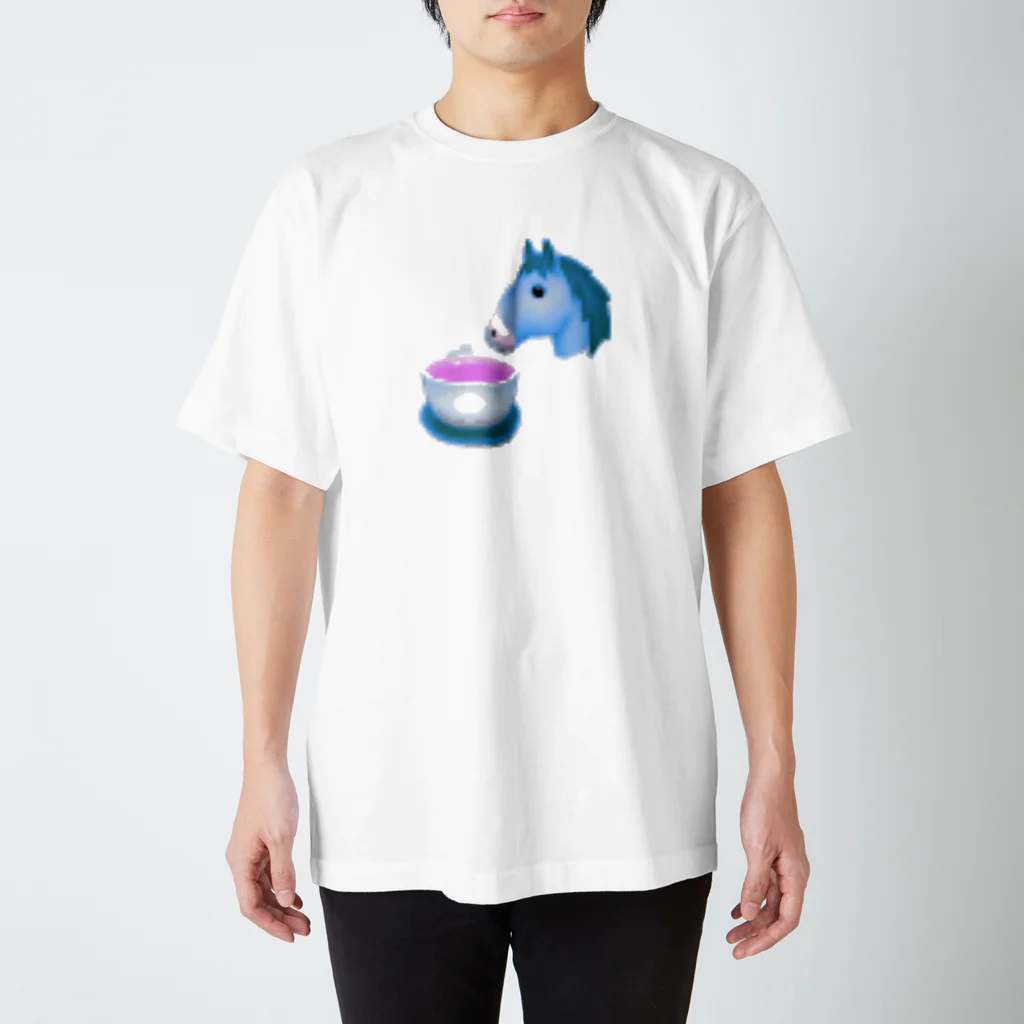 おうゆかのuma_tea スタンダードTシャツ