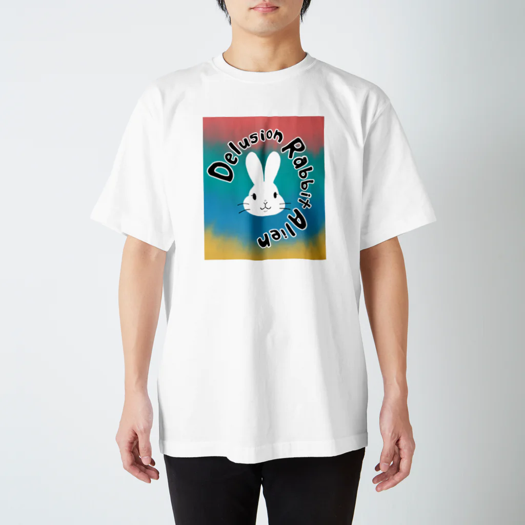 Mock’n Rollの妄想うさぎ星人 スタンダードTシャツ