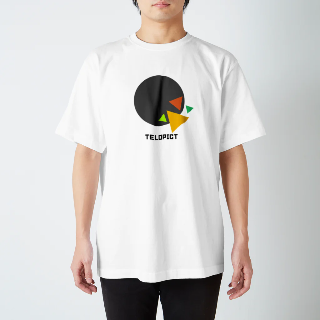 TELOPICTグッズストアのTELOPICT オリジナルロゴＴシャツ　【Origin】 スタンダードTシャツ