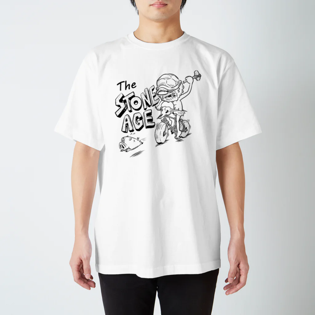 nidan-illustrationの"The STONE AGE" #1 Regular Fit T-Shirt