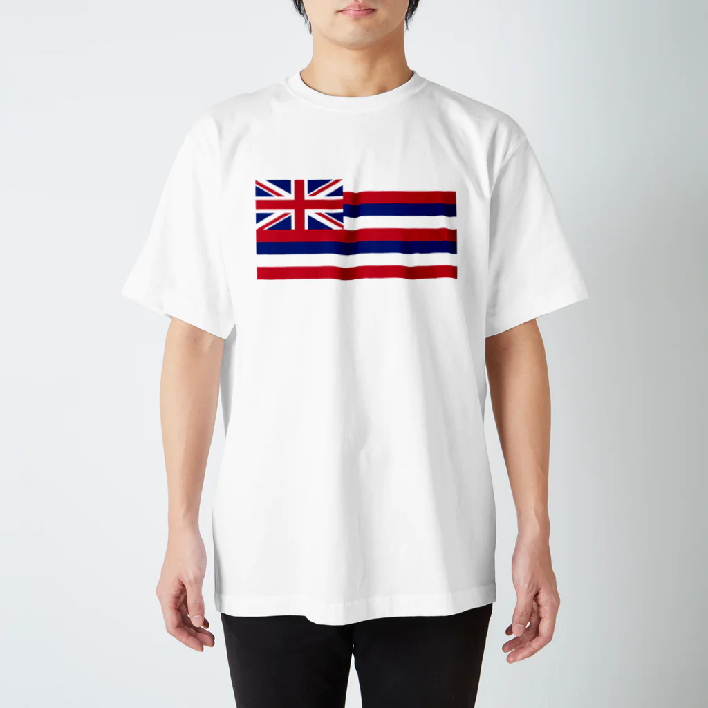 kauwelahawaiiのハワイ州旗 スタンダードTシャツ