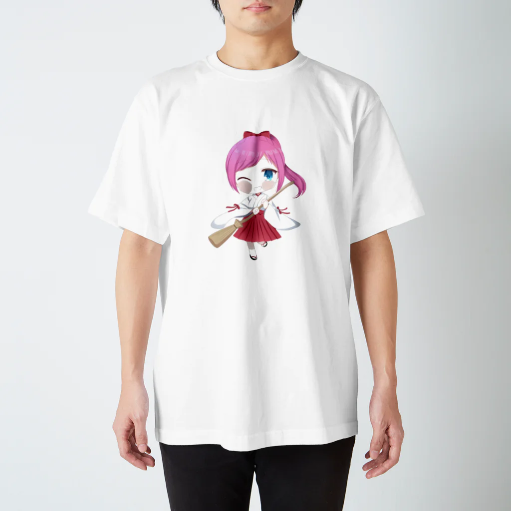 あるまにストアの巫女まーに Regular Fit T-Shirt