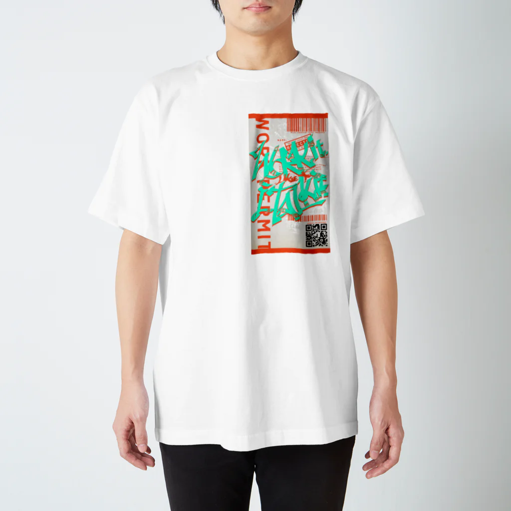 JoiのWork it like a I talk itのおれんじ スタンダードTシャツ