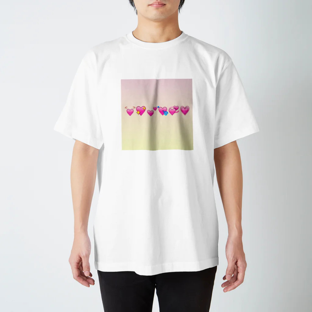 Bonne Fortuneのemoji💘hearts スタンダードTシャツ