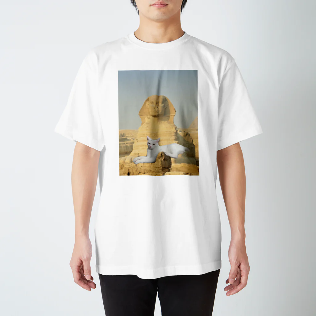 botanical museumのおジョゼくんスフィンクス スタンダードTシャツ