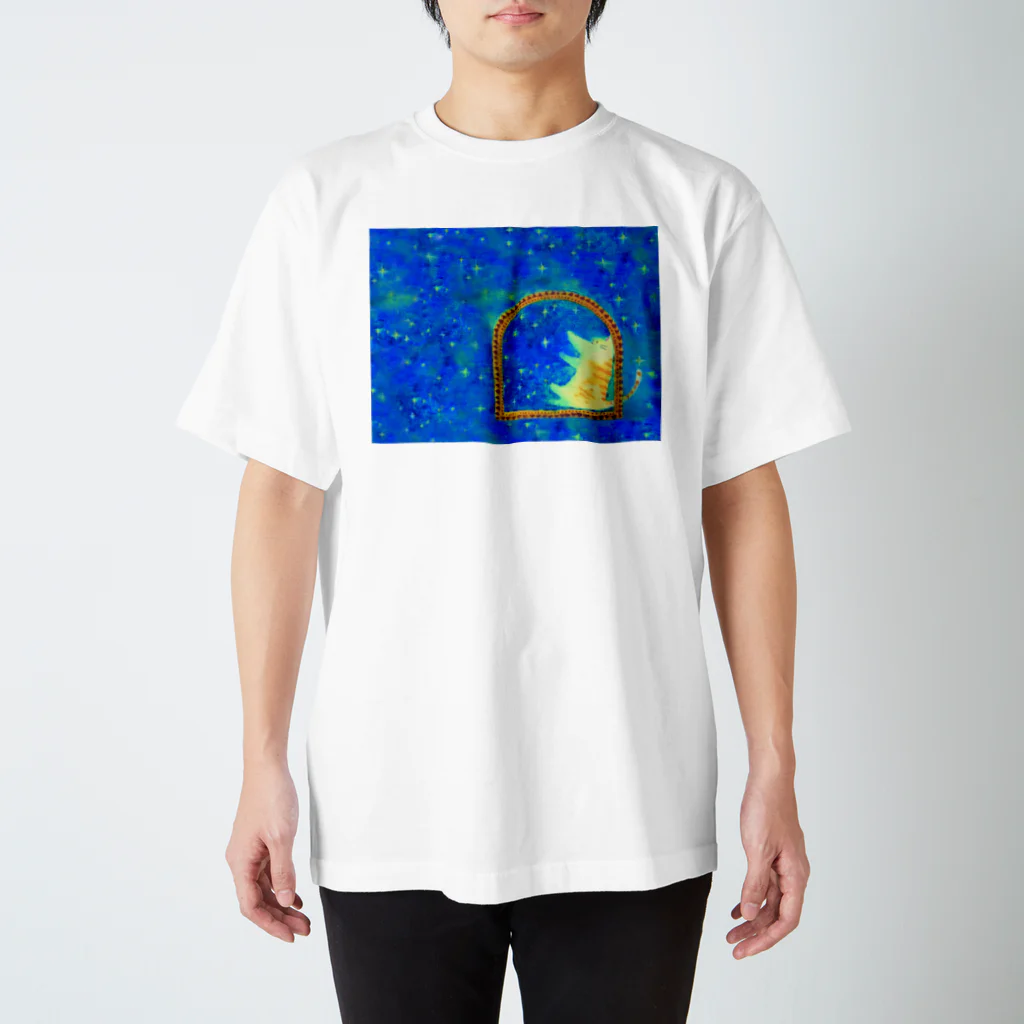 chieris-neko-yaのねことtwinkle星の空 Regular Fit T-Shirt