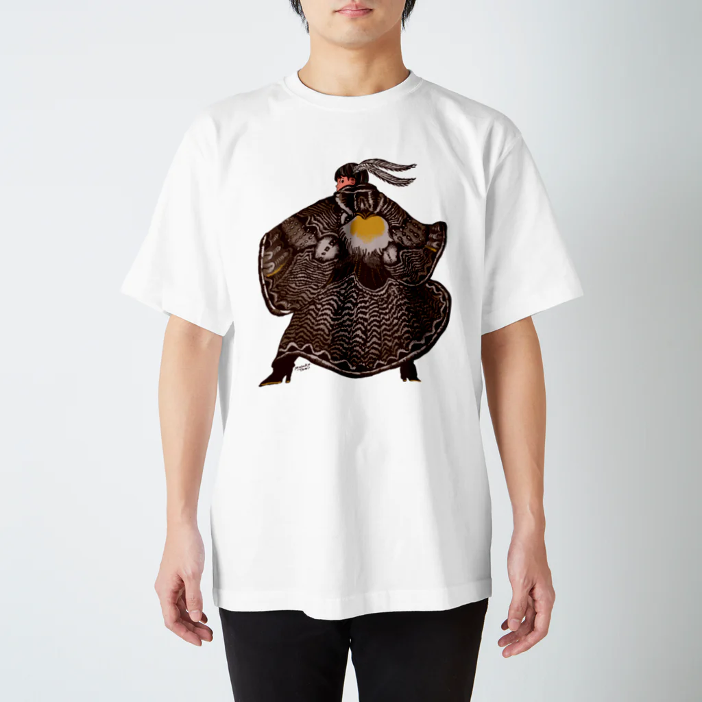 tomidoronのイボタガの衣　カラー版 Regular Fit T-Shirt