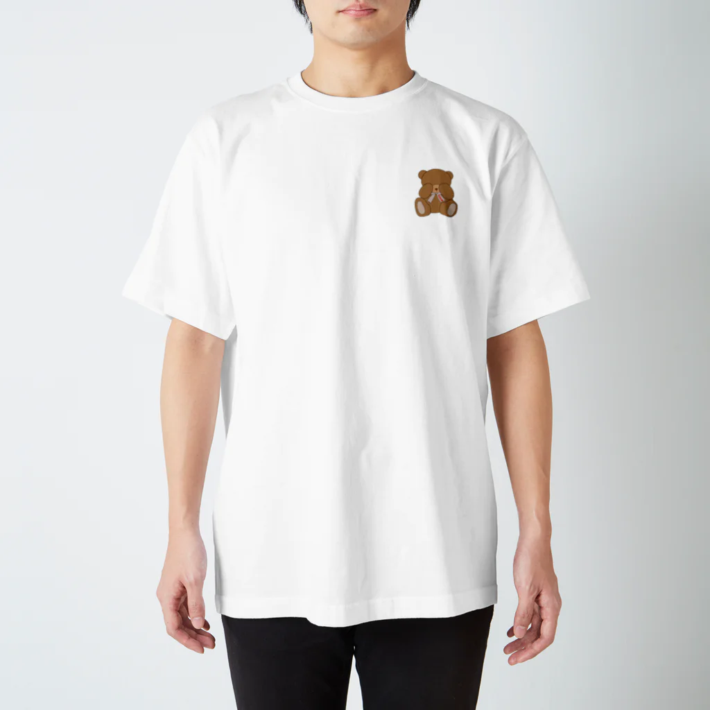 monaのシャイなクマ Regular Fit T-Shirt