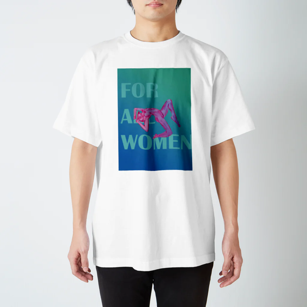 Yuta YoshiのAll for women1 スタンダードTシャツ