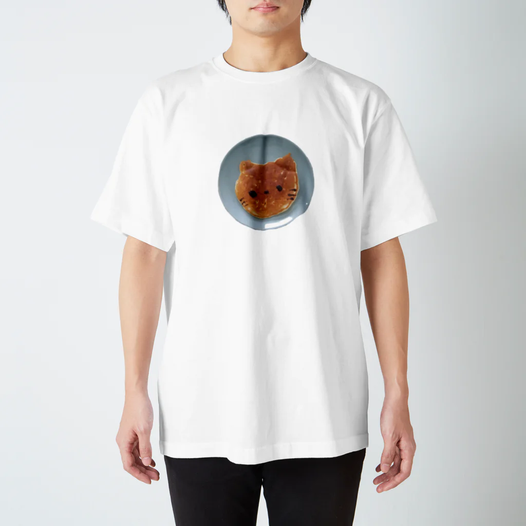 わがやの日常のねこのホットケーキ スタンダードTシャツ