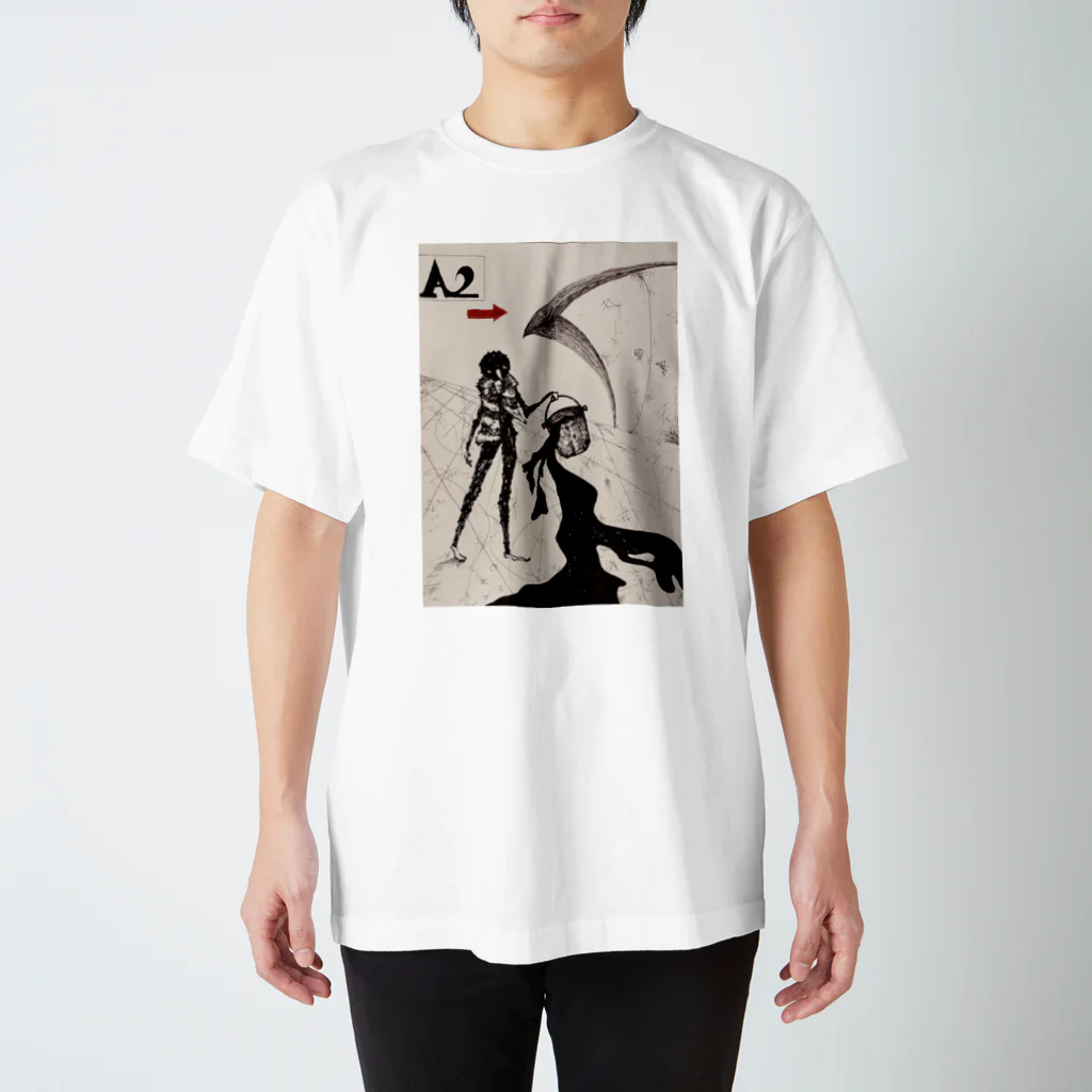 oooのmoos君の学校生活 Regular Fit T-Shirt