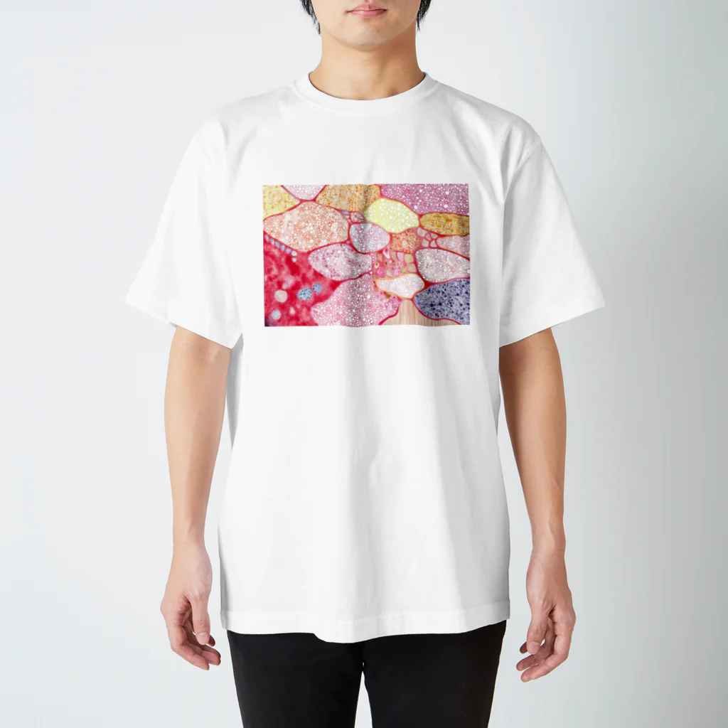 ha ru mi .の断面001 スタンダードTシャツ