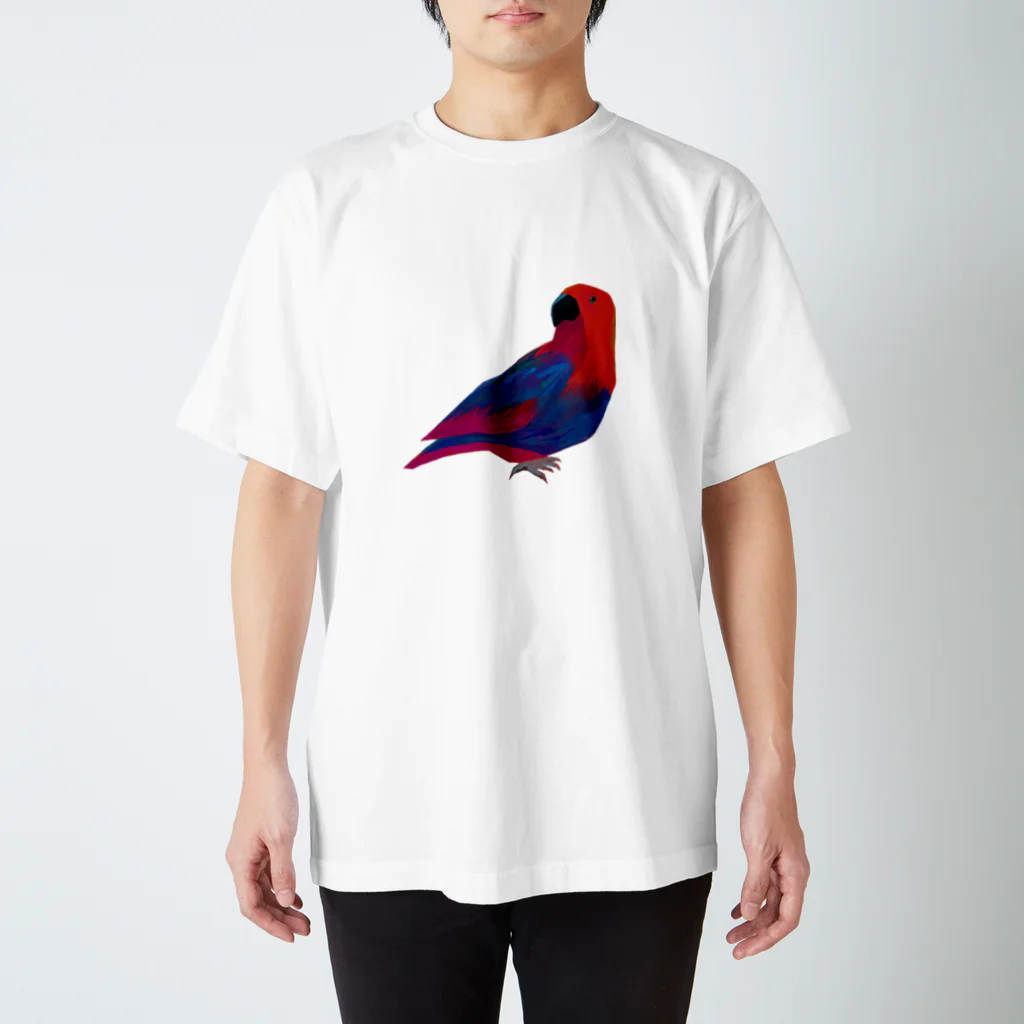 髙野ぺんのオオハナインコ スタンダードTシャツ