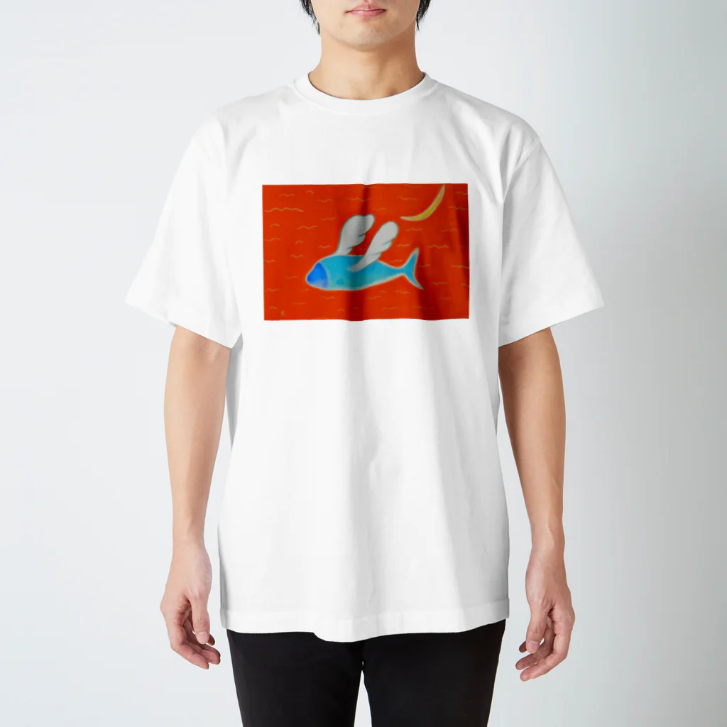 ｋａｚｕｏ　ｋａｙａｍａの天使を夢見る魚 スタンダードTシャツ