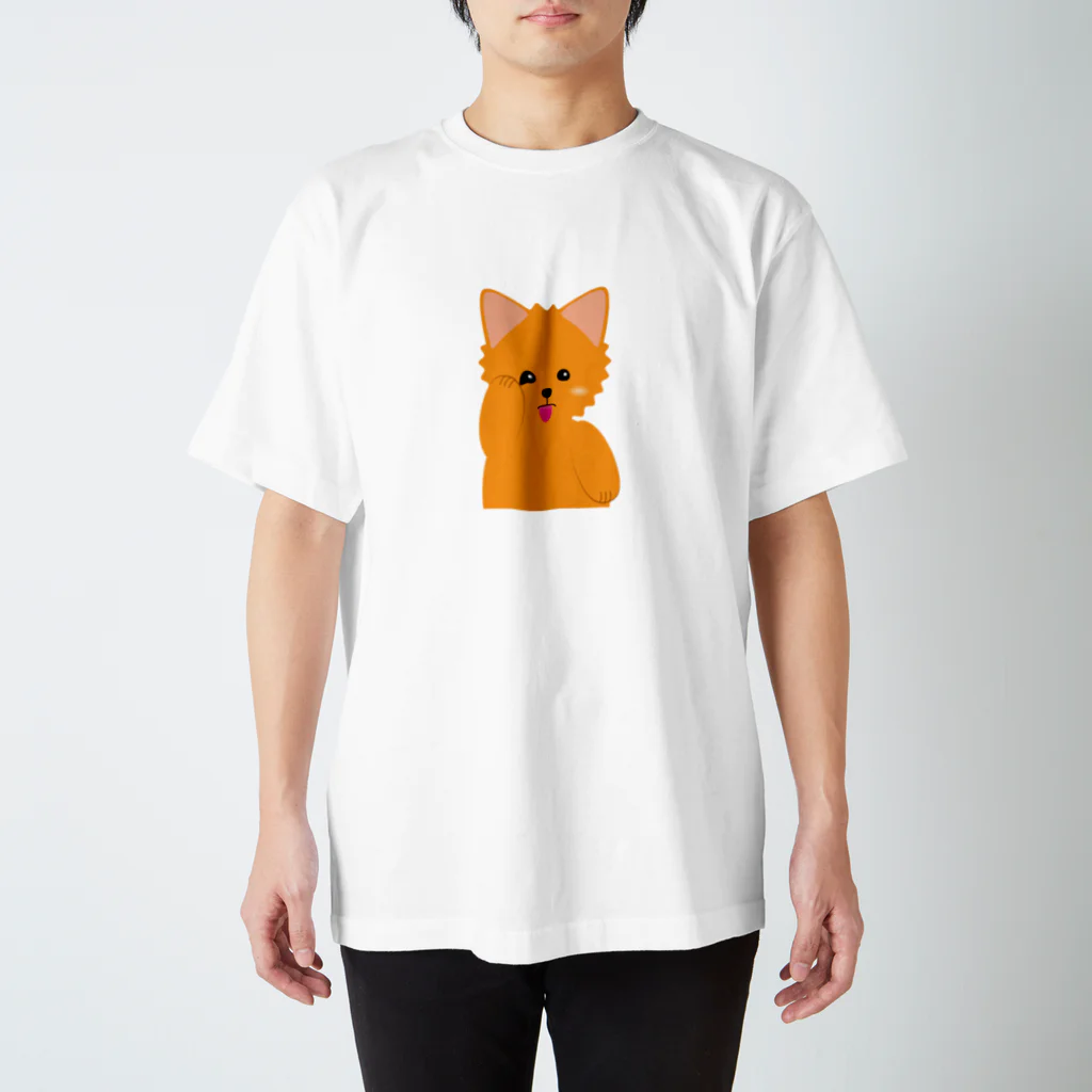 ポメラニアンのポメリンのポメラニアンのポメリン-あっかんべ～- Regular Fit T-Shirt