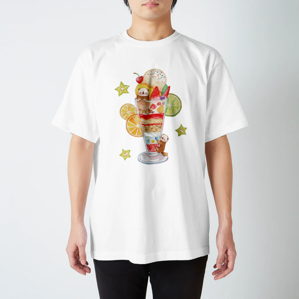 だてちゃんのラッコとパフェ Regular Fit T-Shirt