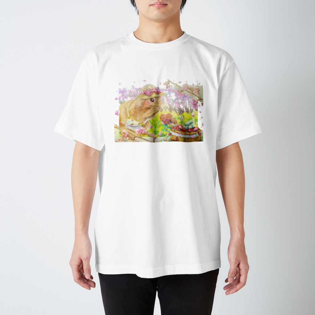 白石拓也のデジタルイラスト「プロポーズ」 Regular Fit T-Shirt