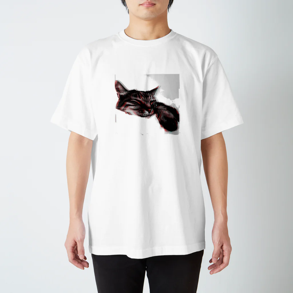 unun1のﾈｺｻﾝ Regular Fit T-Shirt