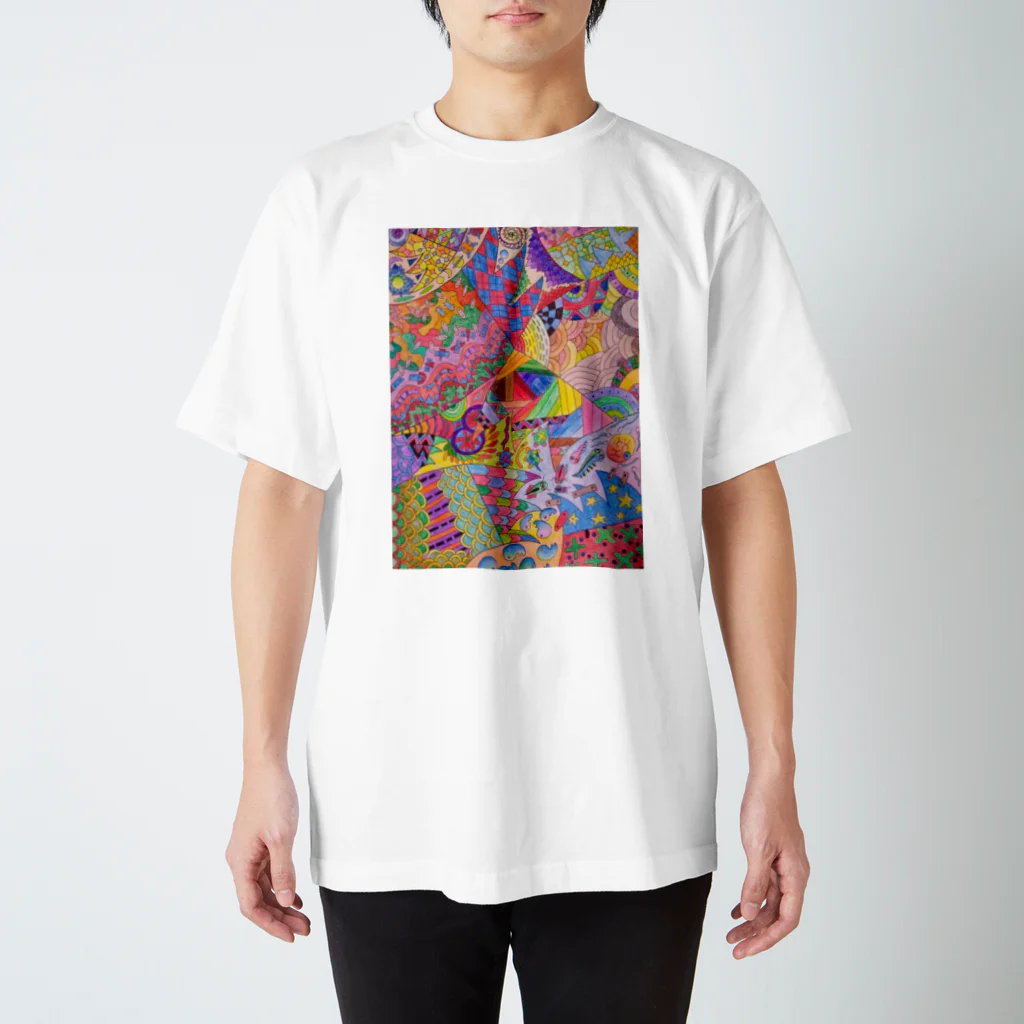 Yoshidavisionのサイケデリック Regular Fit T-Shirt