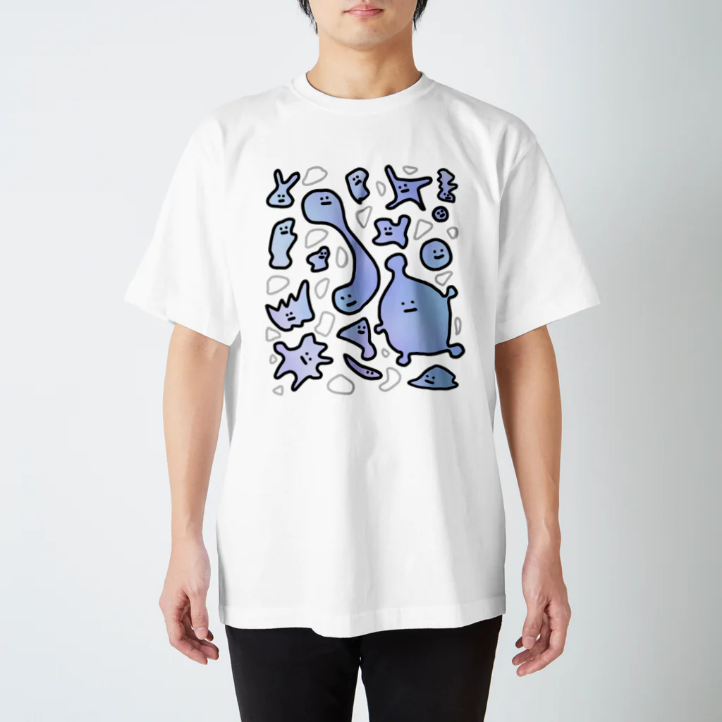 ゆるのたのしそうなさいぼうくん スタンダードTシャツ