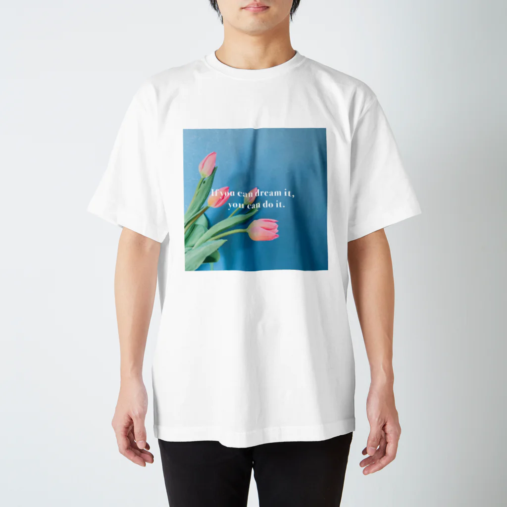 AND COSY ///のyumeomoi_ Tulips Regular Fit T-Shirt