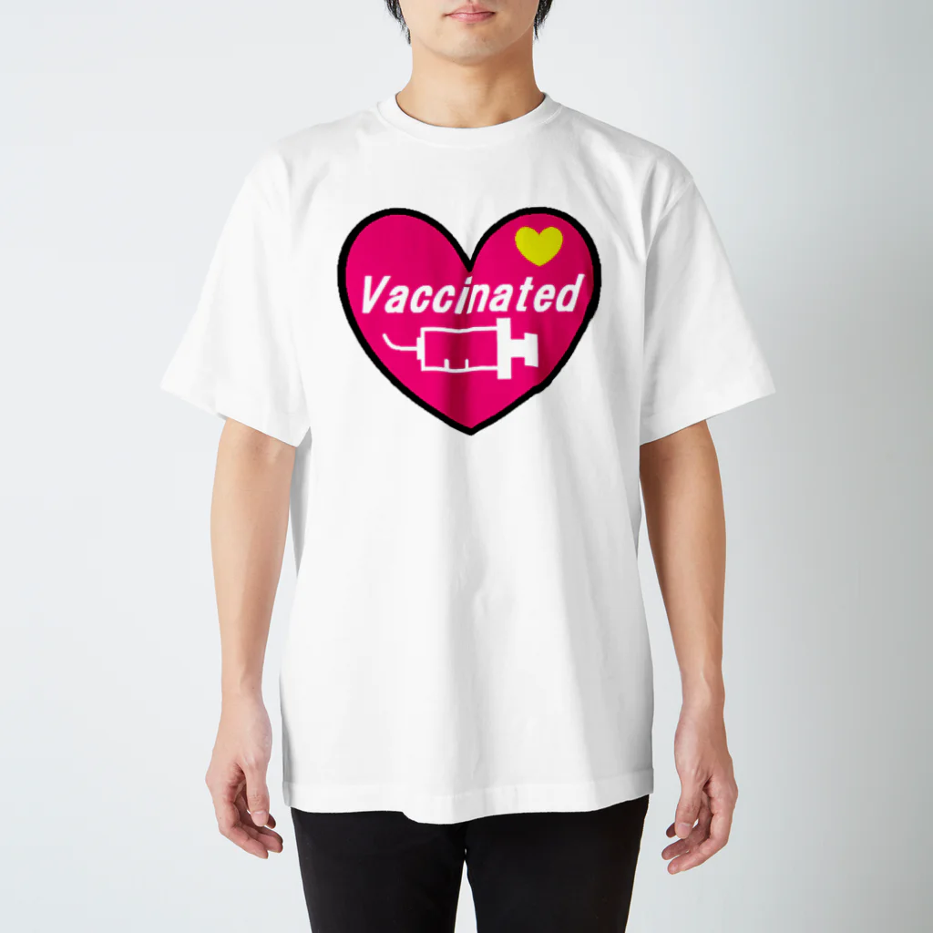 ワクチン接種済みアイテム💕のワクチン接種済み スタンダードTシャツ