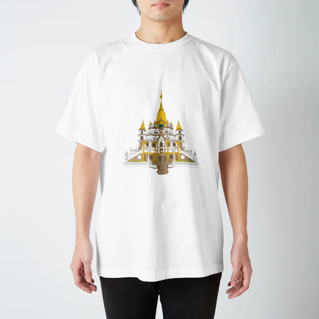 VIETSTAR★１０８のBuu Long Pagoda  スタンダードTシャツ