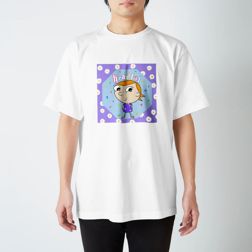 charlolのCharlie ハートフル スタンダードTシャツ