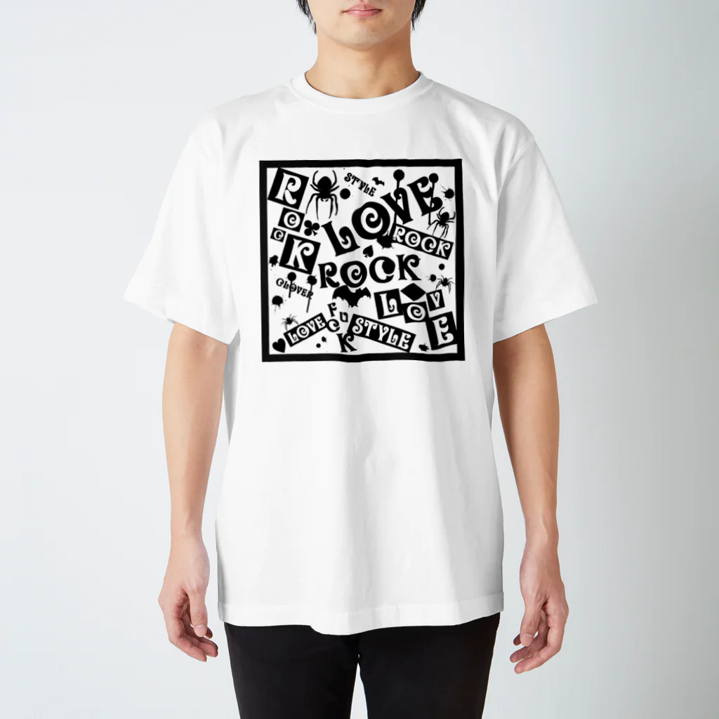 試作 ジェンダーレス ショップのロック2 Regular Fit T-Shirt