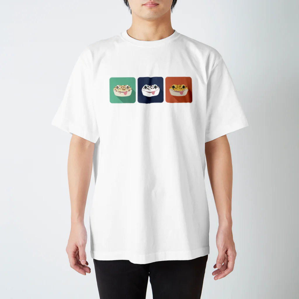 Cellmateのレオパアイコン スタンダードTシャツ