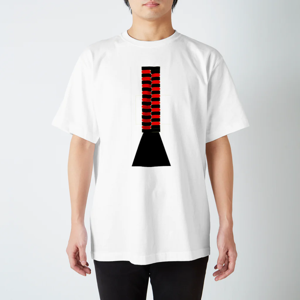 美味しい家のビッグシップ　ファスナー柄 Regular Fit T-Shirt