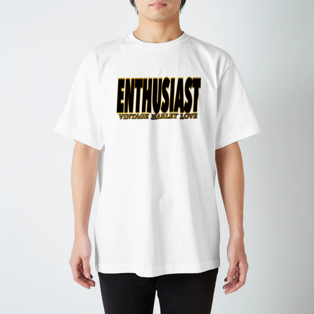 NOW ONのENTHUSIAST スタンダードTシャツ