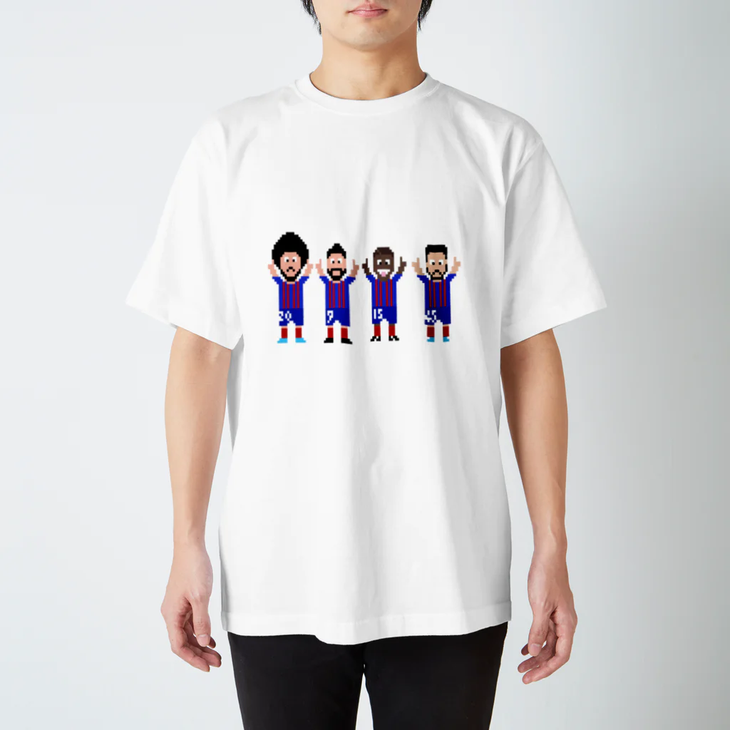 まさちょふのドットのカルテット スタンダードTシャツ