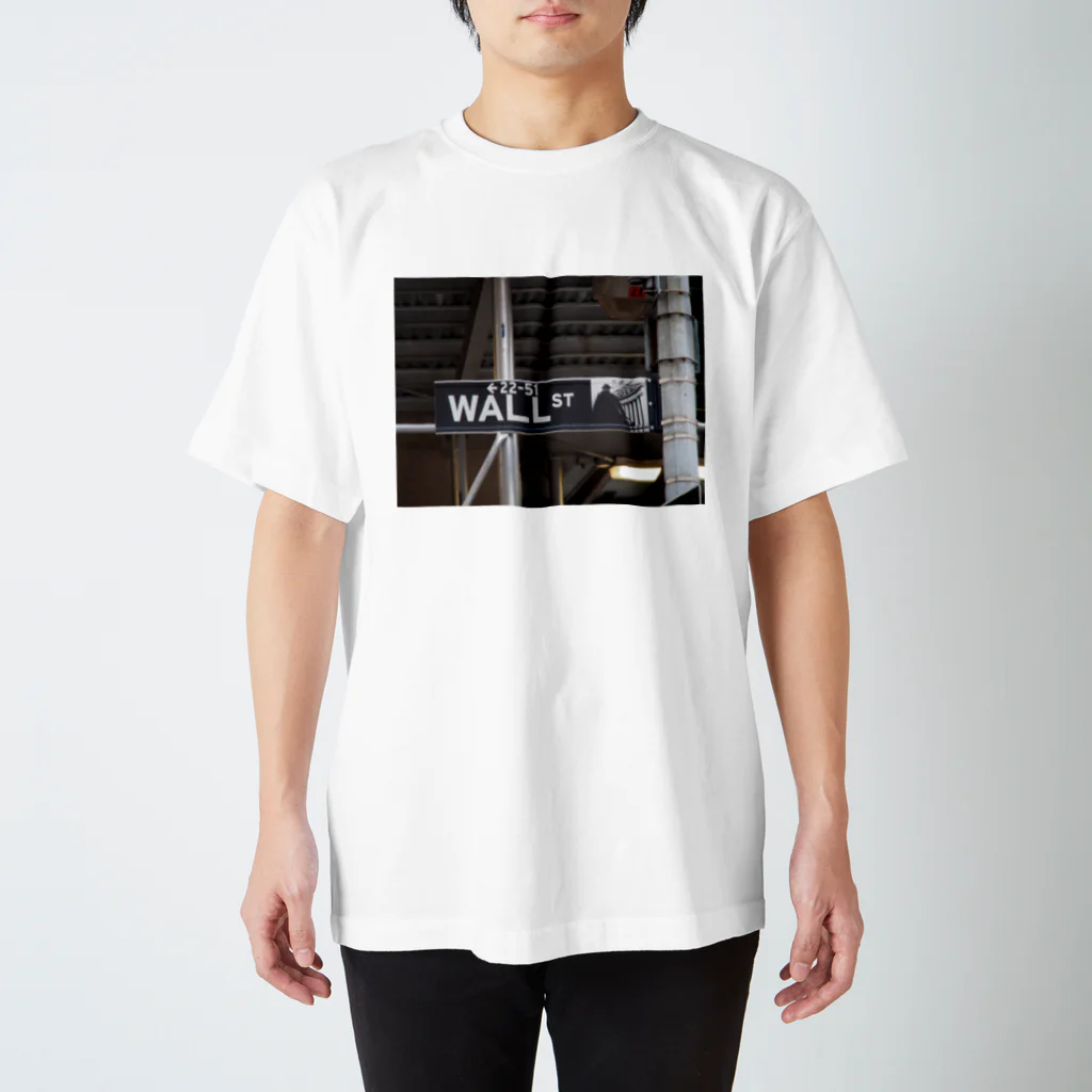 わーるどトラベラーのウォール街の感覚 Regular Fit T-Shirt