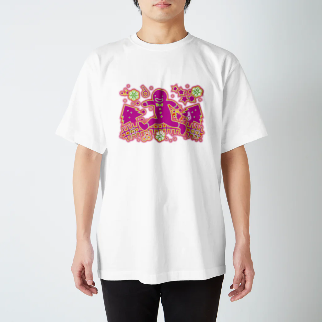 AURA_HYSTERICAのThe_Gingerbread_Man Regular Fit T-Shirt