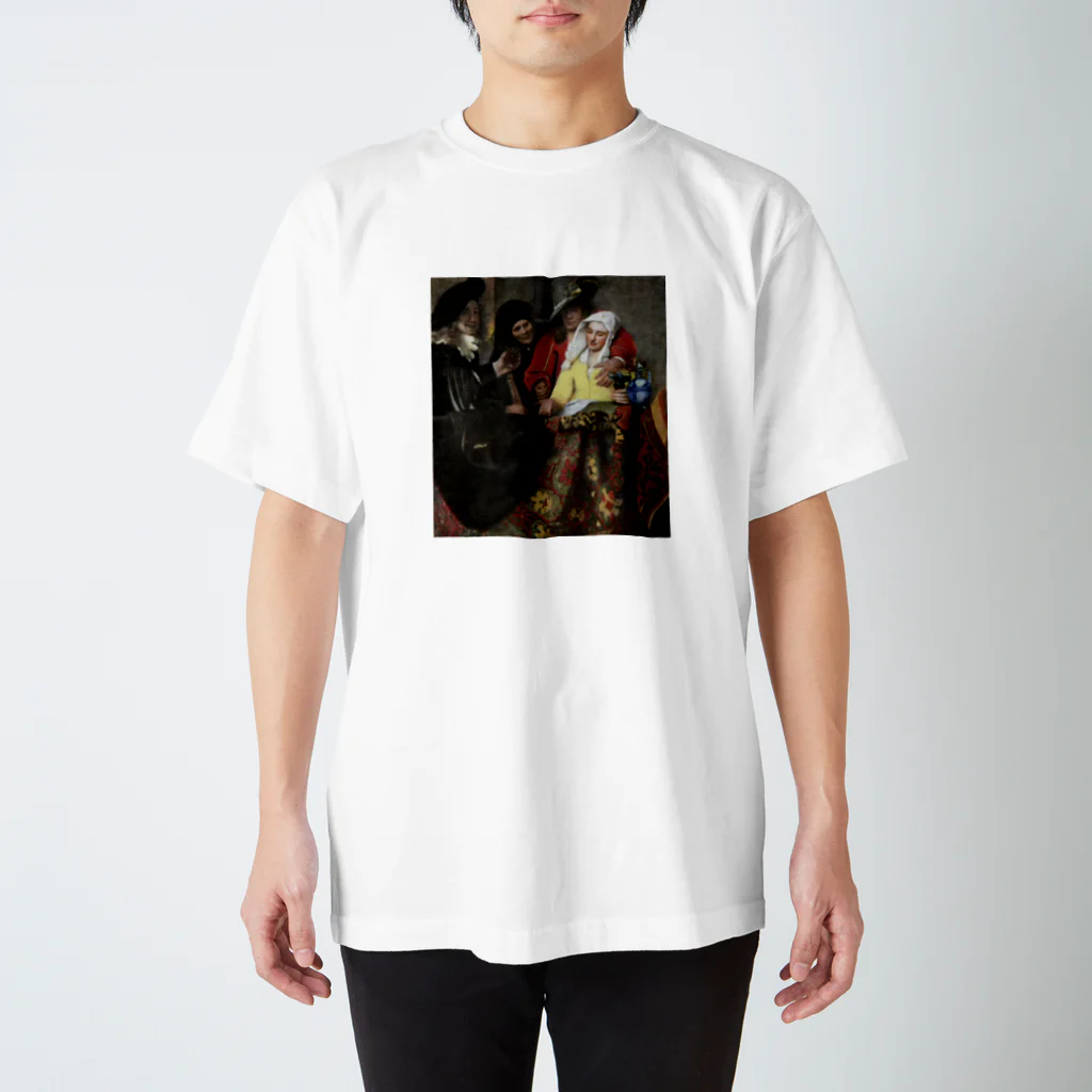 art-standard（アートスタンダード）のフェルメール / 『取り持ち女』1656年 スタンダードTシャツ