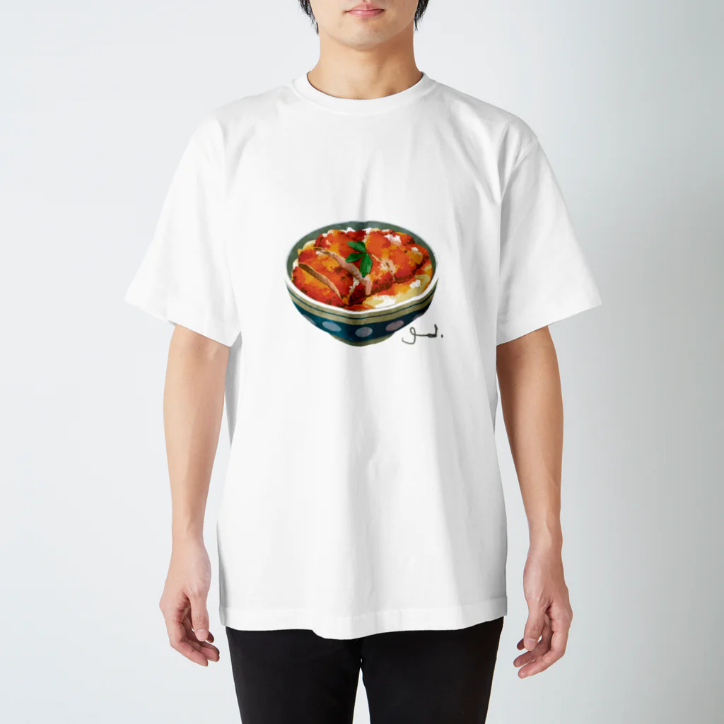 生田目商店のカツ丼（大） Regular Fit T-Shirt