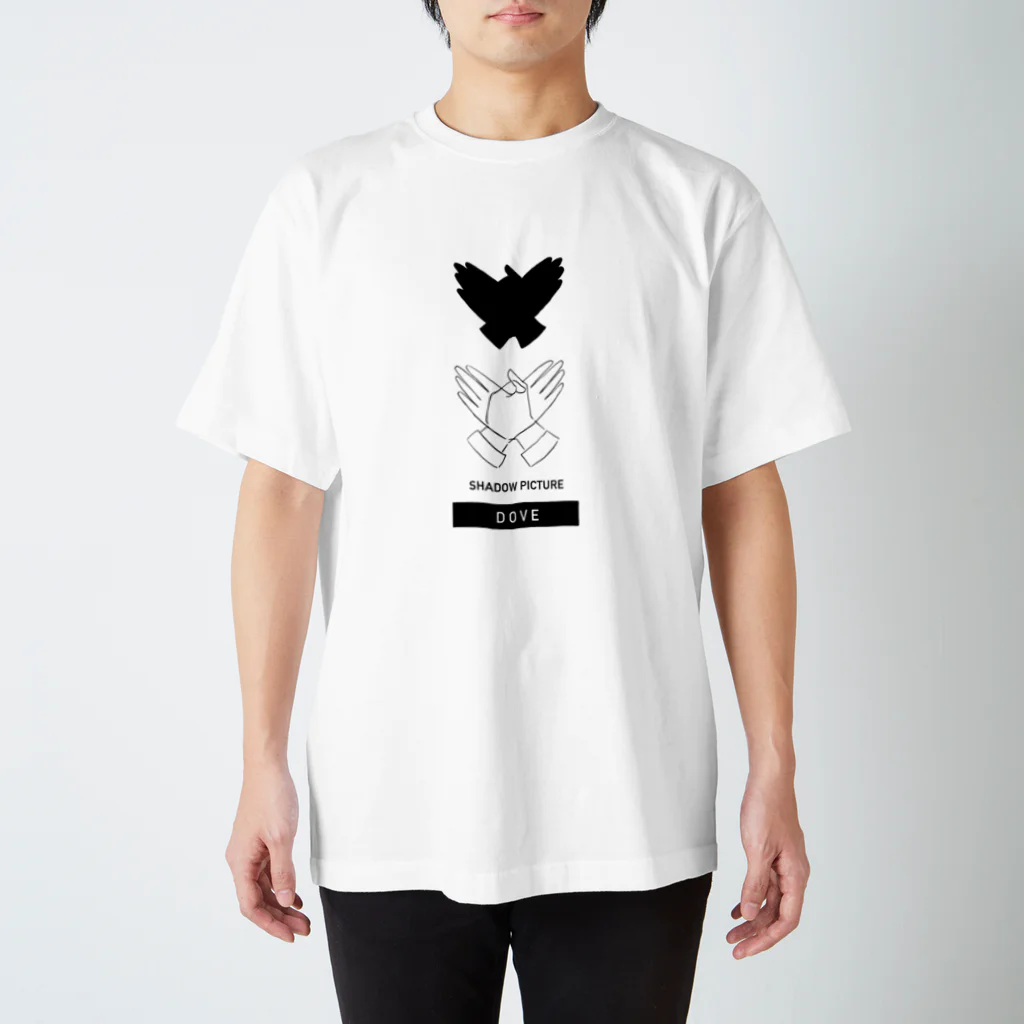 MIRINの影絵_DOVE スタンダードTシャツ