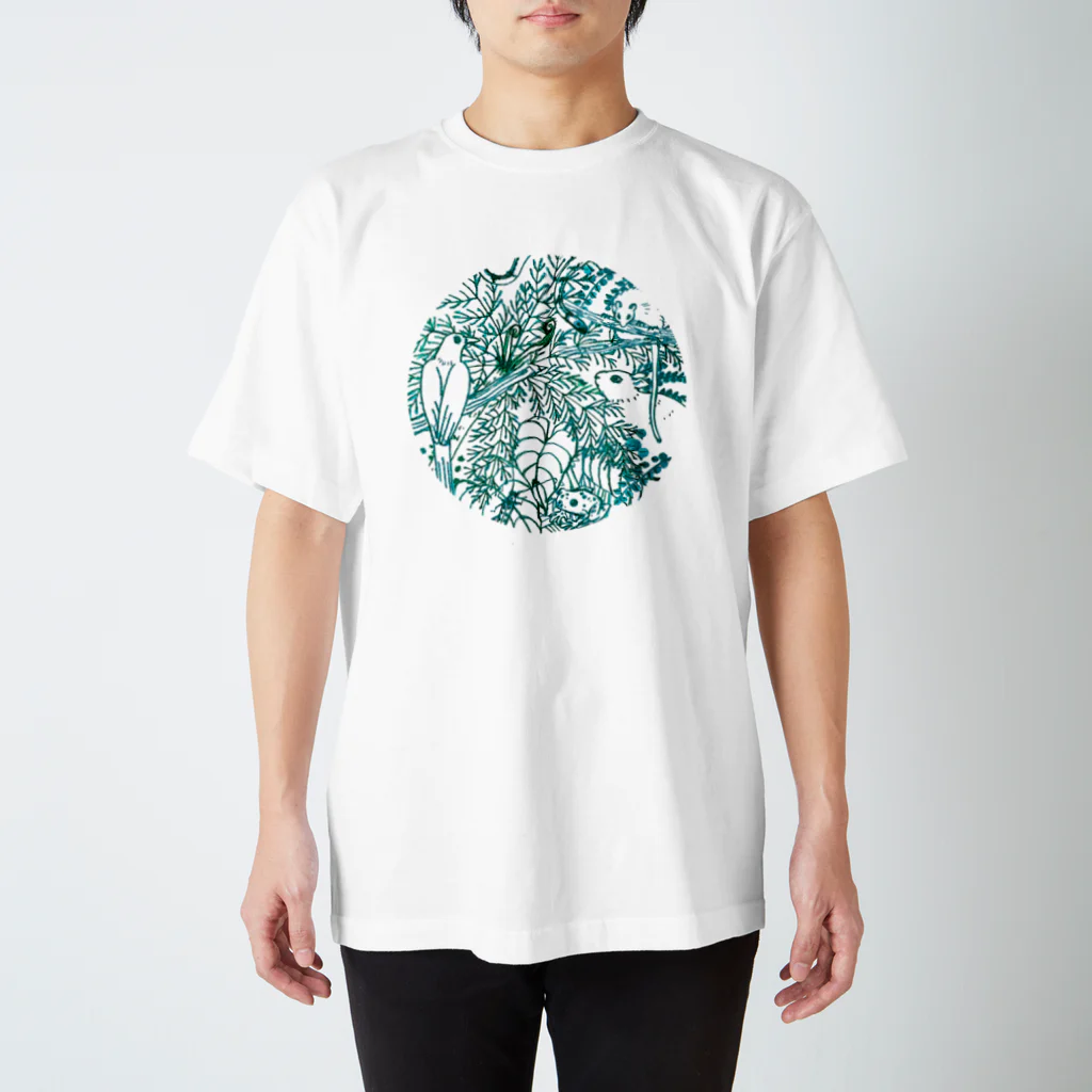 nonaの奄美の森青緑 Regular Fit T-Shirt