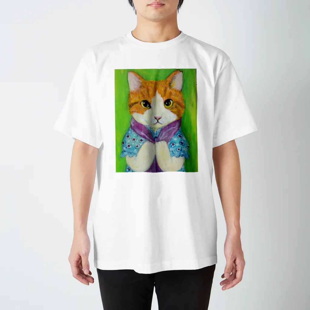 のっぴきならない。ラインスタンプ発売中ののっぴきならない/卒業猫ねこまる スタンダードTシャツ
