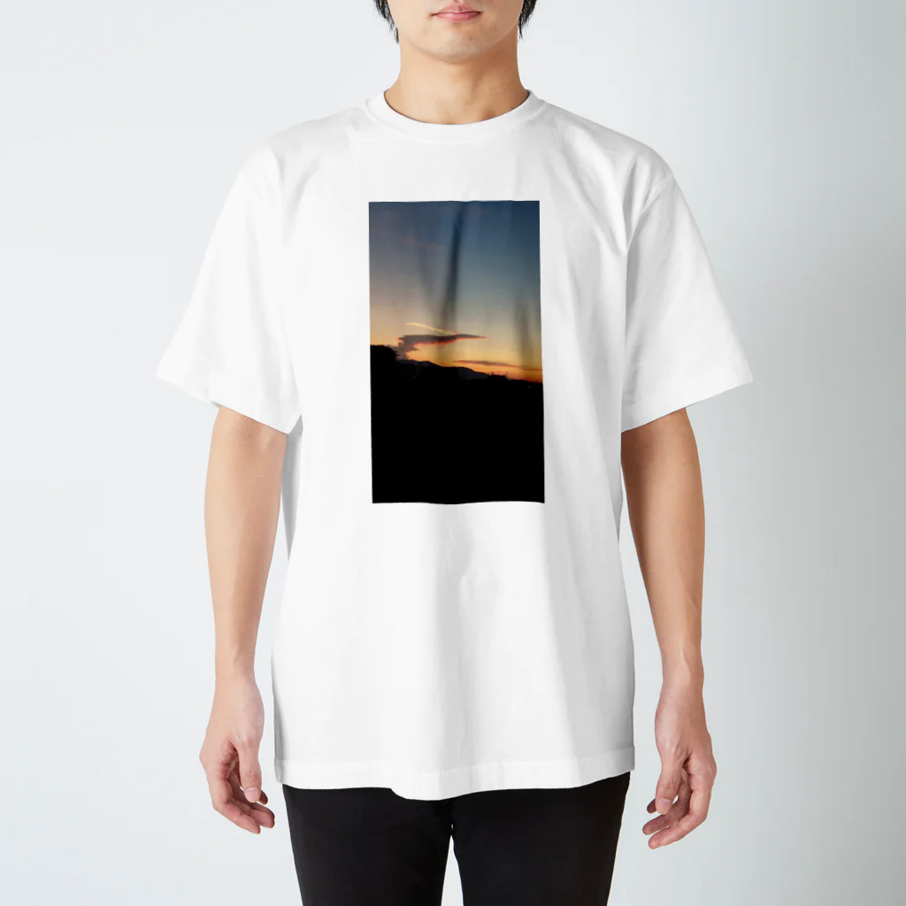 megumamahausuの夕日 スタンダードTシャツ