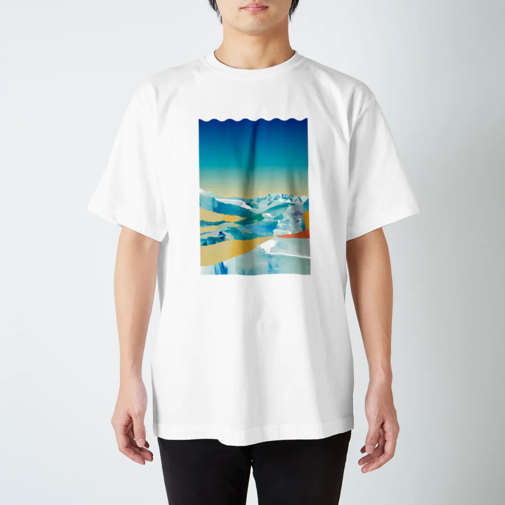 クボタノブエのSummer Snow スタンダードTシャツ