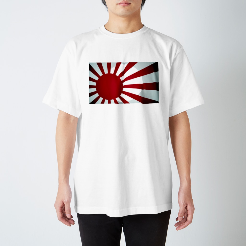 joy_65airの旭日旗風暗め Regular Fit T-Shirt