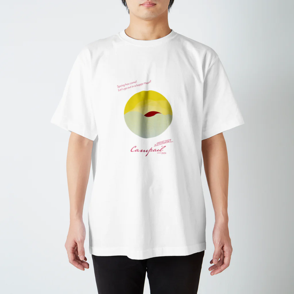 campailのSpring has come! -Yellow!- Regular Fit T-Shirt